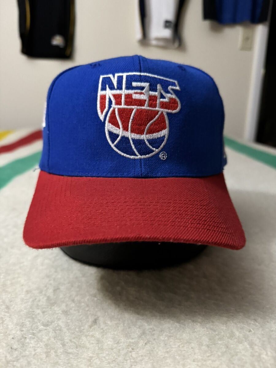 Vintage 90s Sports Specialties New Jersey Nets Side Wave Vintage 90s Sports Specialties New Jersey Nets Side Wave