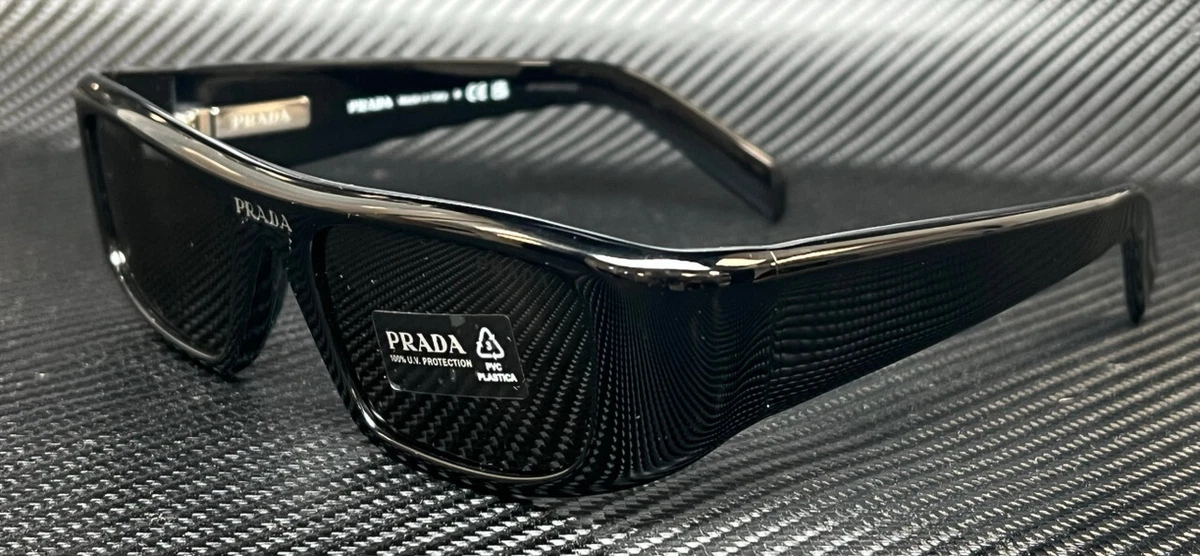PRADA PR 20WS 1AB5S0 Black Dark Grey Women s 49 mm Sunglasses eBay