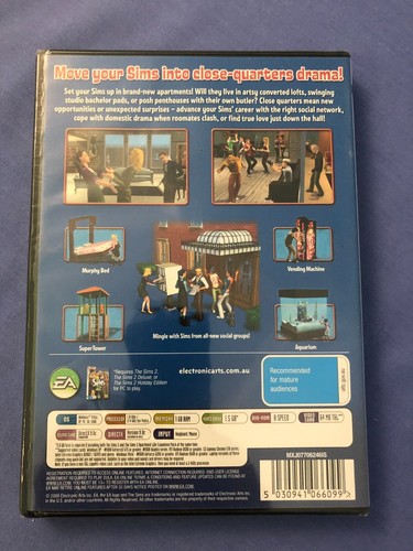 CD-ROM The Sims 2 Apartment Life PC NUEVO Y PRECINTADO - Imagen 3 de 7