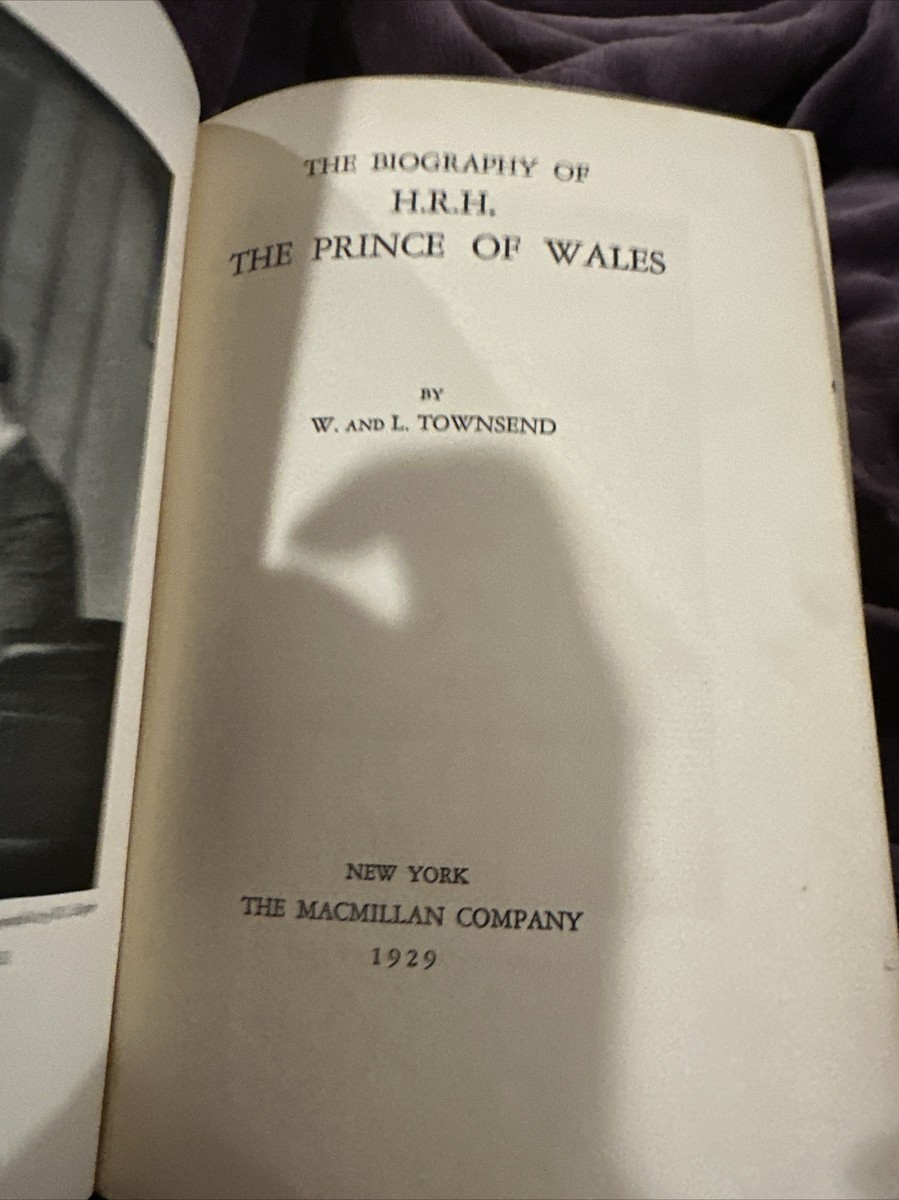 The Biography of H.R.H. The Prince of Wales (1929) Vintage