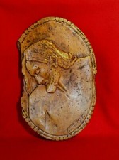 🟡 CRISTO - GESU'-  OPERA DI GUIDO RIGHETTI IN LEGNO EPOCA 1951 - 372