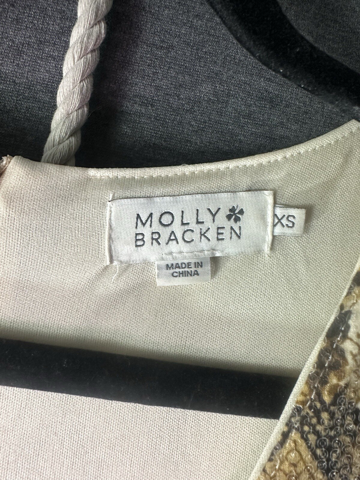 Whimsy Goth- Molly Bracken Snake Pattern Sequin D… - image 3