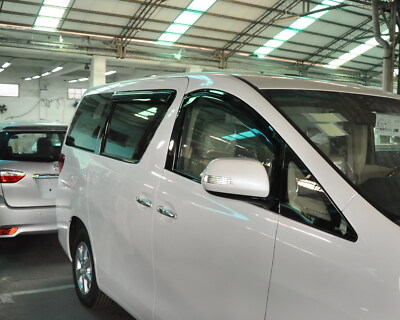 Fit for TOYOTA Alphard Vellfire 09-14 AH20 Window Visor Guard Weather Shield
