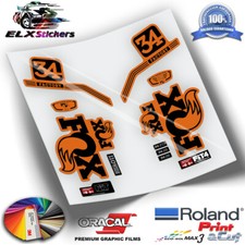 Adesivi Forcella Fox 34 Pro Issue Series WP235 Aufkleber Decals Autocollants