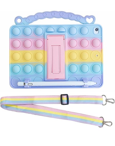 Pop Fidget Toys Push It Bubble Case For iPad Mini 5 2019 and iPad Mini 4 HT GIFT - Picture 2 of 8