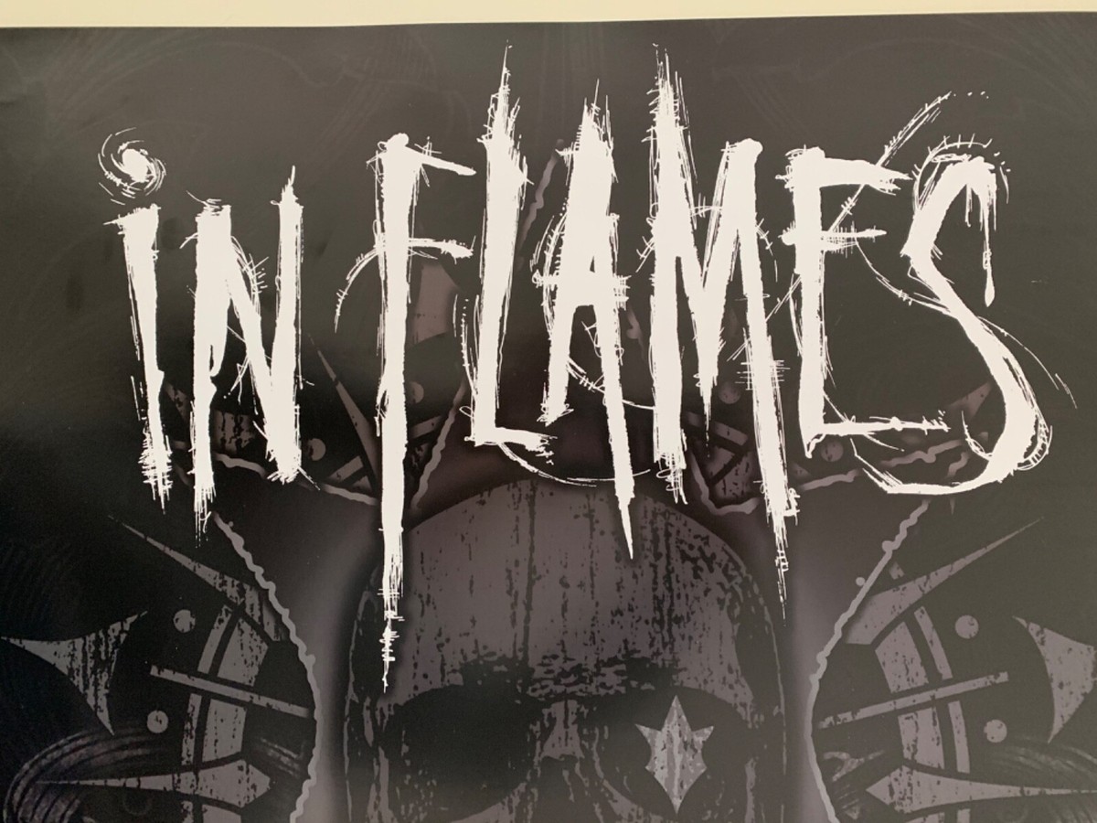 IN FLAMES, COME CLARITY, RARE 2006 POSTER | eBay