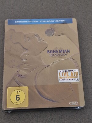 Bohemian Rhapsody , Limited Steelbook Bluray (Queen Freddie Mercury) Neu & OVP 