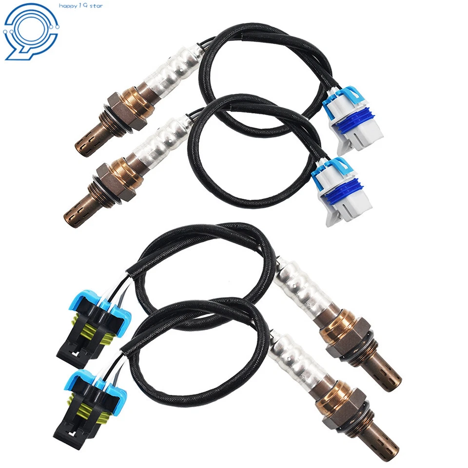 4pcs Upstream Downstream O2 Oxygen Sensor For Cadillac Escalade EXT 6.0 2003-06 - Image 2 of 4