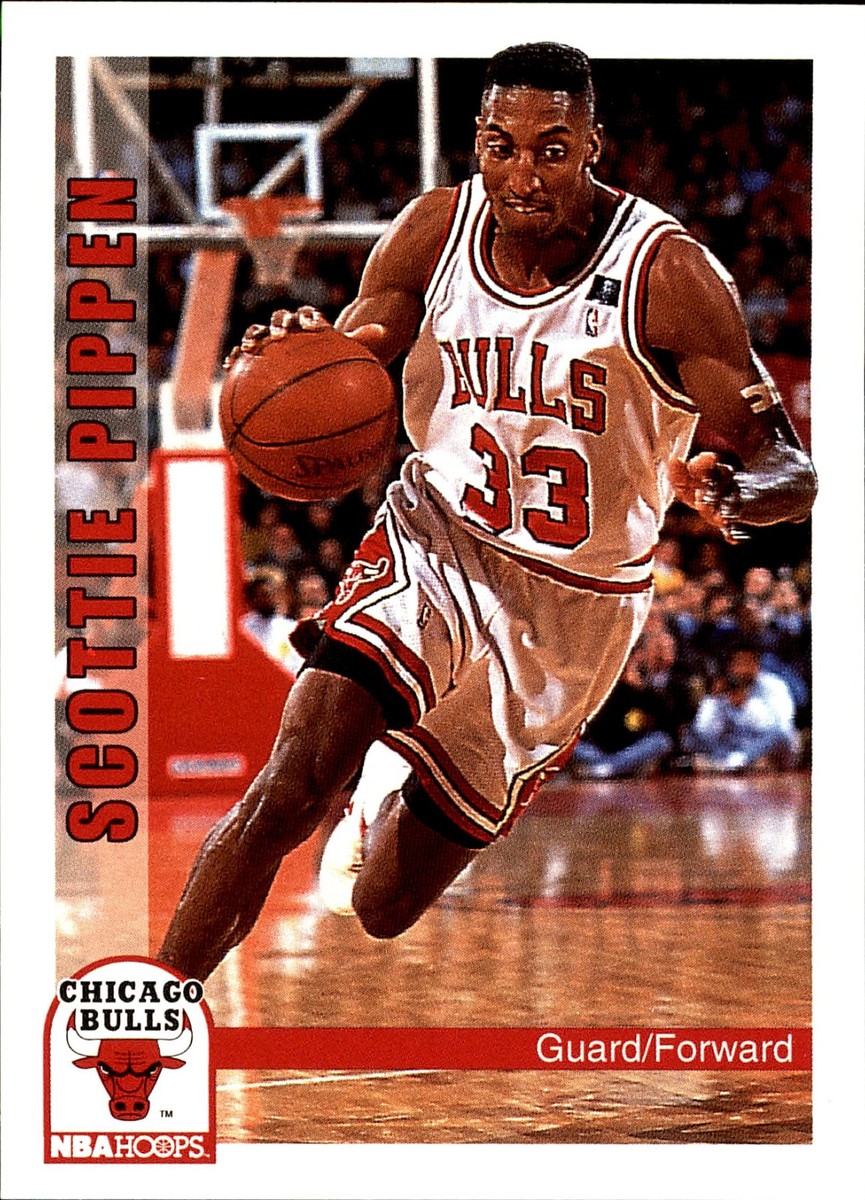1992-93 NBA Hoops Scottie Pippen #34 Chicago Bulls HOF Basketball