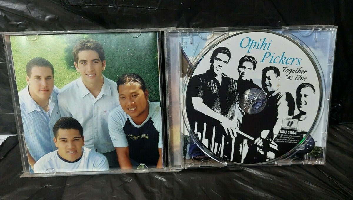 OPIHI PICKERS Together As One Hawaiian Music CD signed Autograph 
