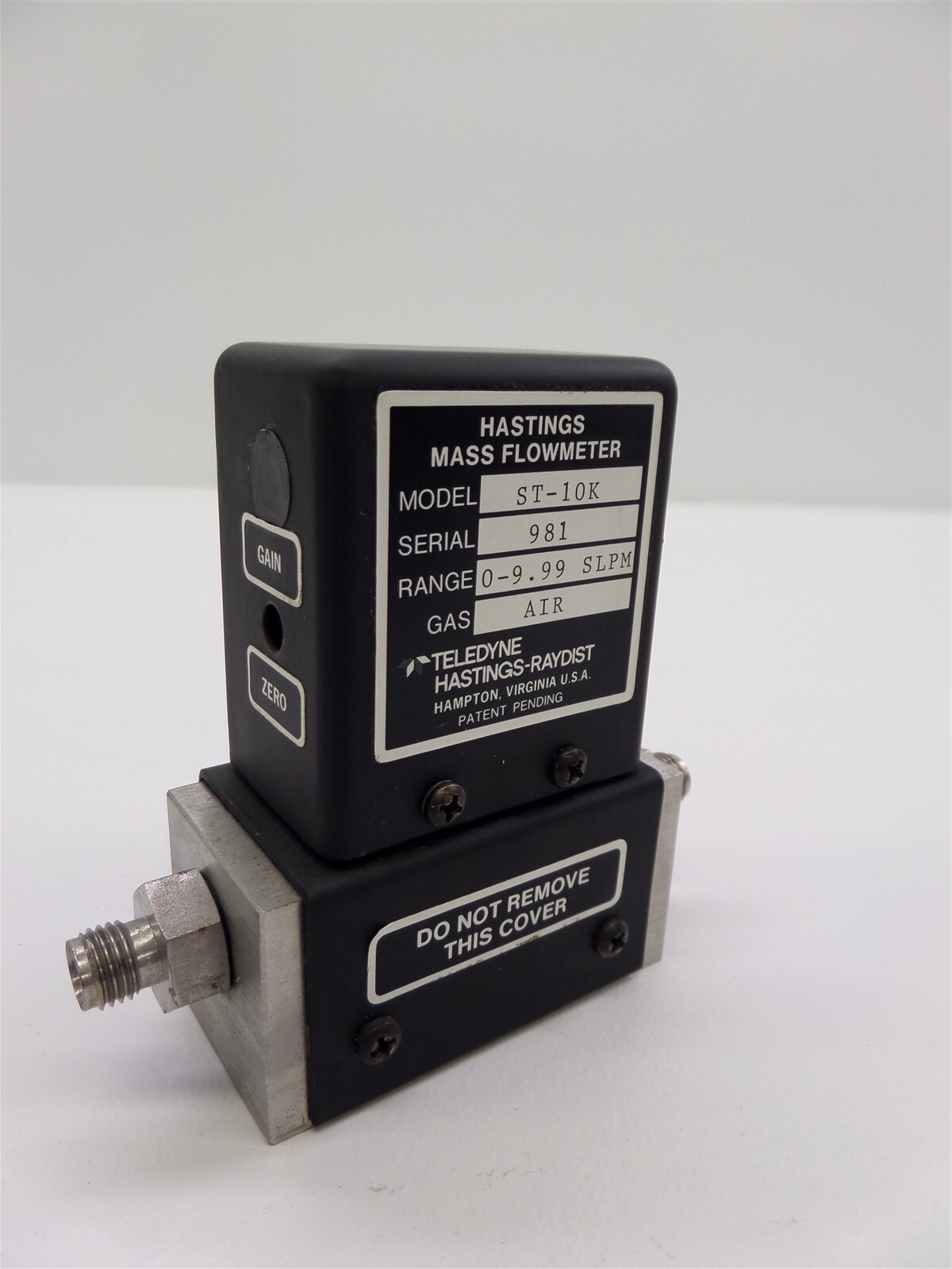 Teledyne Hastings-Raydist ST-10K Mass Flowmeter - Air