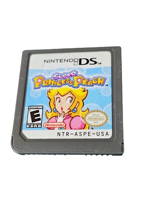 Super Princess Peach (Nintendo DS, 2006) (Game Only) Tested 