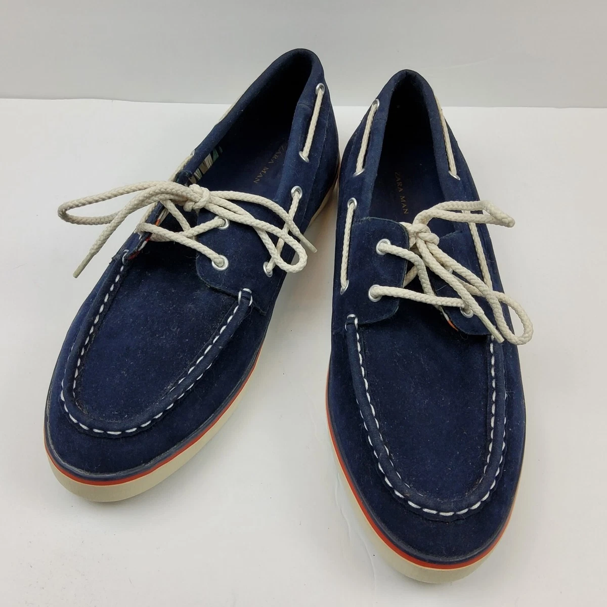 Zara hotsell boat shoes