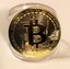 BITCOIN-Gold-Plated-Physical-Bitcoin-in-protective-acrylic-case-FAST-SHIPPING