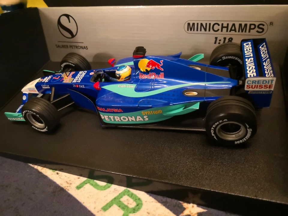 Nick Heidfeld Sauber C21 1:18 OVP - Bild 2 von 4