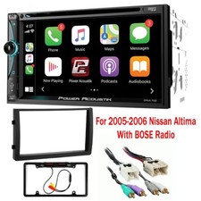 For 2005-2006 Nissan Altima W/Bose Amplifier | 7" Apple CarPlay CD/DVD Receiver