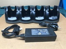 Motorola CRD5501-4000ER Charging Cradle 4-Slot for MC55 MC65 w/ AC Power Cord