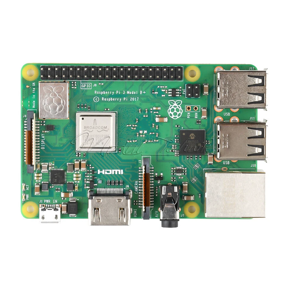 Raspberry Pi 3 Model B+ Model 1.4 GHz CPU with 1 GB RAM Wifi  Bluetooth Board - Bild 1 von 4