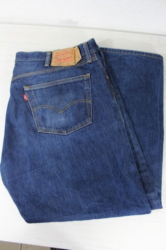 Levis 501 Button Fly Denim Blue Jeans 42 x 30 Actual 41 X 27 Measured | eBay