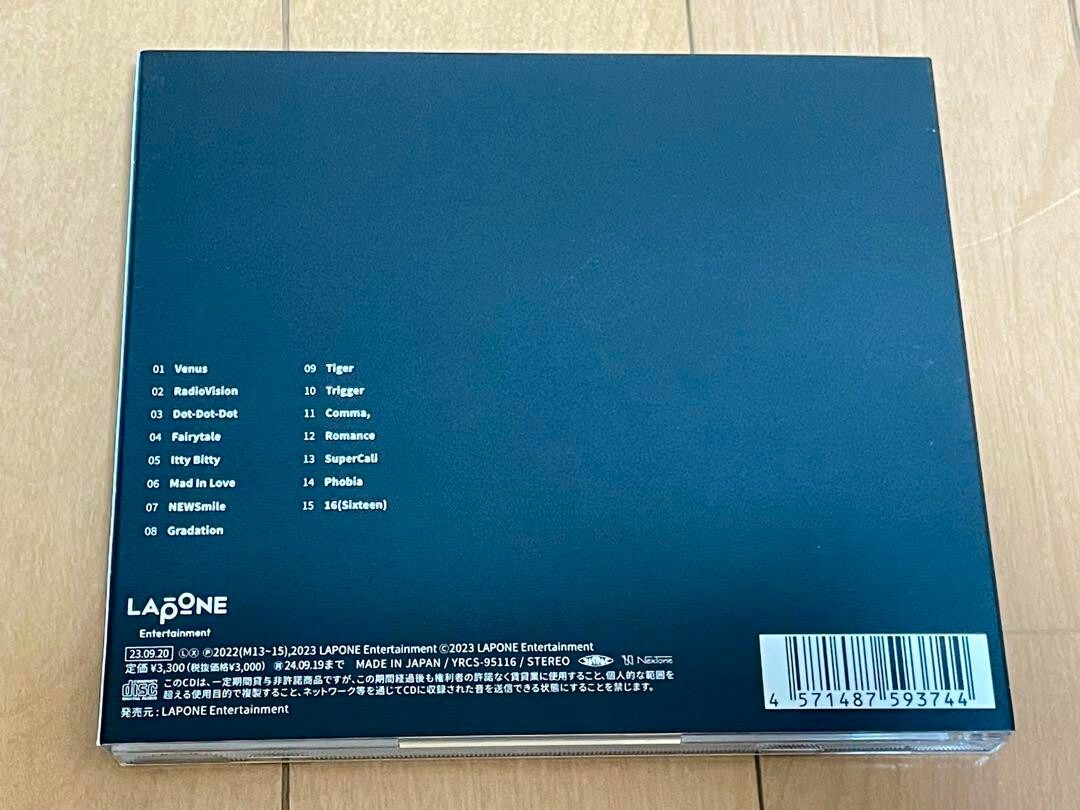 JO1 EQUINOX First Limited Edition CD Japan YRCS-95116