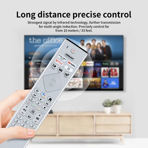 398GM10SEPHN0015SY SRC-4526 Voice Remote Control For Philips TV 65PUS8506/12 New - Picture 4 of 7