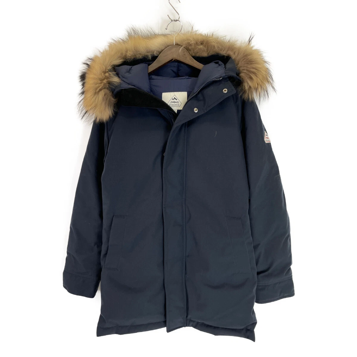 PYRENEX HMK009 Navy Annecy Fur Down Jacket Jacket S Navy