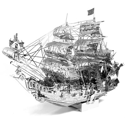 Queen Anne Schiff 3D Metall Puzzle, DIY Geschenk, Bausatz aus Metall, Deko