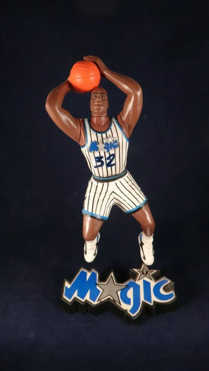 Three Vintage NBA Sports Action Figures Orlando Magic Shaq 