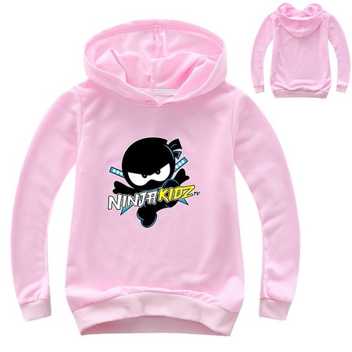 anime Boys Hooded Girls T Shirt NINJA KIDZ Kids Casual Sweatershirt Costume - Picture 26 of 37