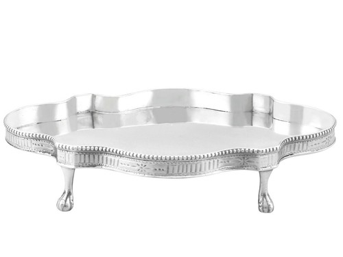 Newcastle Sterling Silver Teapot Stand by John Langlands I & John Robertson I - Picture 6 of 12