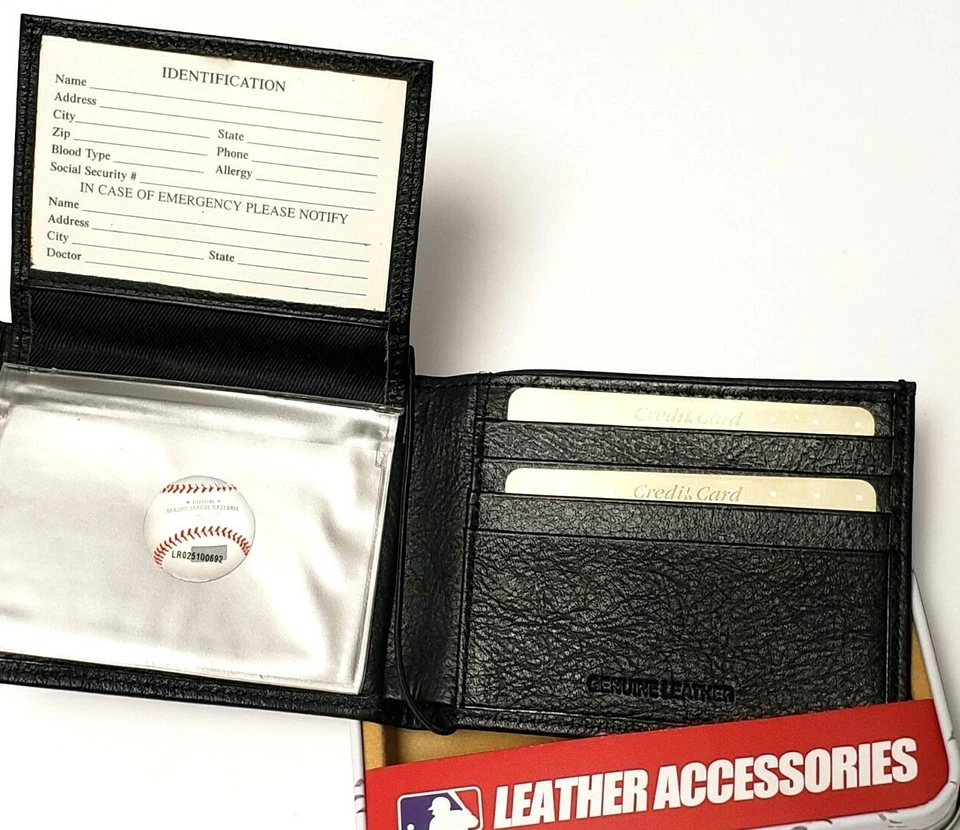  Baltimore Orioles Embroidered Billfold / Wallet  new ship now  Great Gift  - Image 2 of 2