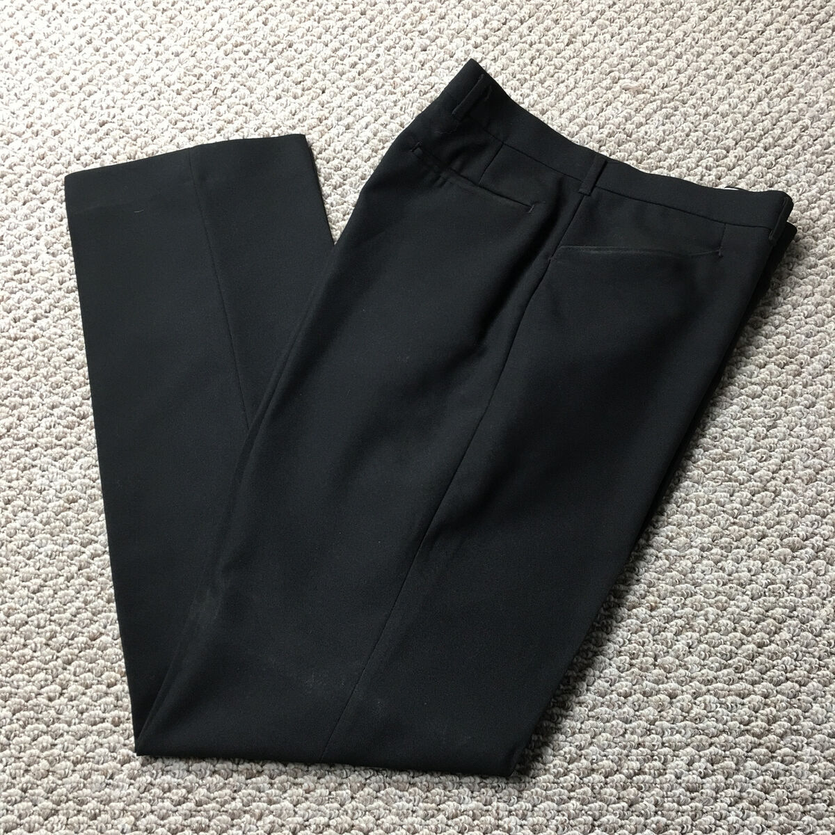 Vintage Haggar Dress Slacks Mens Size 36x33 Black Church Vintage Haggar Dress Slacks Mens Size 36x33 Black Church