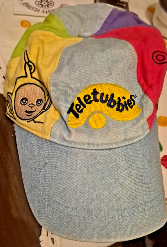 Vintage Teletubbies Toddler Hat in Good Condition by Ragdoll UK 1998