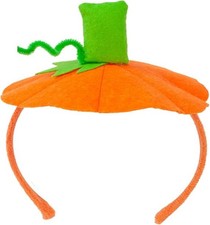Halloween Pumpkin Headband Pumpkin Hat for Women Adult Kids Pumpkin Headband hat
