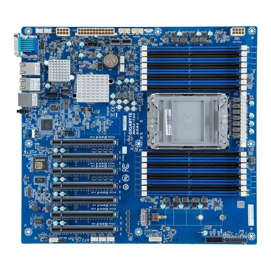 Gigabyte MU92 TU1 LGA4189 Motherboard With Intel Xeon Platinum 8360Y ES QVM7 CPU - Image 3 of 4