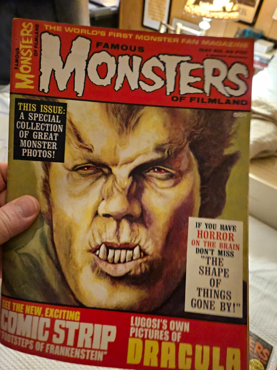 Filmland Famous Monsters Magazines 1940-1979 Famous Monsters Of