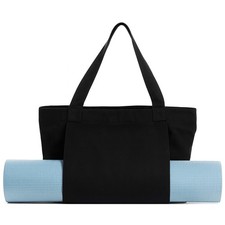 Yoga Bags With Mat Carrier Pilates Tote Bag yoga Block for Women, Canvas Shou...