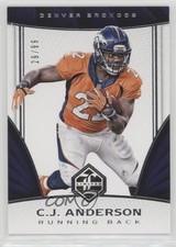 2016 Panini Limited Spotlight Silver 29/99 CJ Anderson #39 1d4