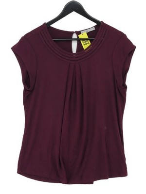 Daniel Rainn Damen Top L Lila Viskose mit Elasthan Basic