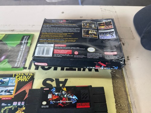 Killer Instinct Super Nintendo SNES CIB complete Box Manual Inserts Box Damaged - Picture 6 of 18