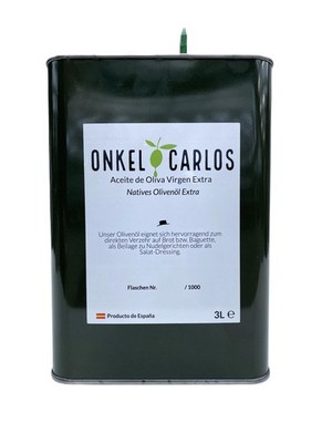 Natives Olivenöl Extra, 3Liter Kanister, neue Ernte 2026 Spanien, Versand-gratis