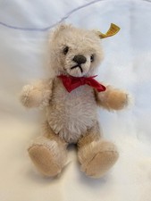 Steiff: vintage jointed Museum Teddy Bear Limited Ed. EAN 0201/18 German made