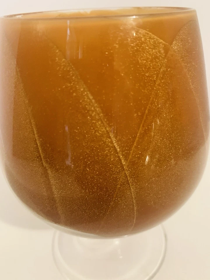 Northern Lights Esque Terra Cotta Scented Pedestal Candle 6” Tall - Image 3 of 4