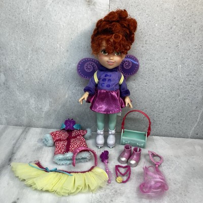 Disney Fancy Nancy Doll Winter Wonderland 10'' Doll w. Accessories Wings Shoes