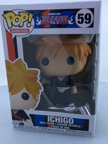 Funko POP! Animation Bleach Ichigo Kurosaki #59 Vinyl Figure DAMAGED BOX