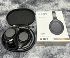 SONY Wireless Noise Canceling Headphones Black WH-1000XM4 B Bluetooth Japan Used