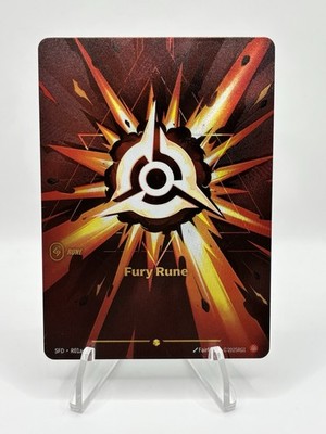 Riftbound TCG SFD R01a Fury Rune Alt Art - Englisch - PACK FRESH MINT