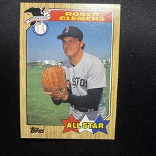 1987 Topps - All Star #614 Roger Clemens