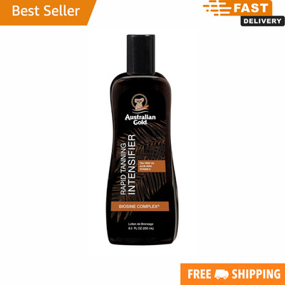 Australian Gold Rapid Tanning Intensifier Lotion, 8.5 Fl Oz | With Tea Tree Oil.