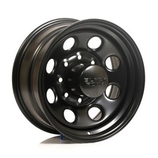Blk Rock 997 Type 8 17x8 8x170mm Steel 2pc Blk Matte Set of 4 Wheels 997788145